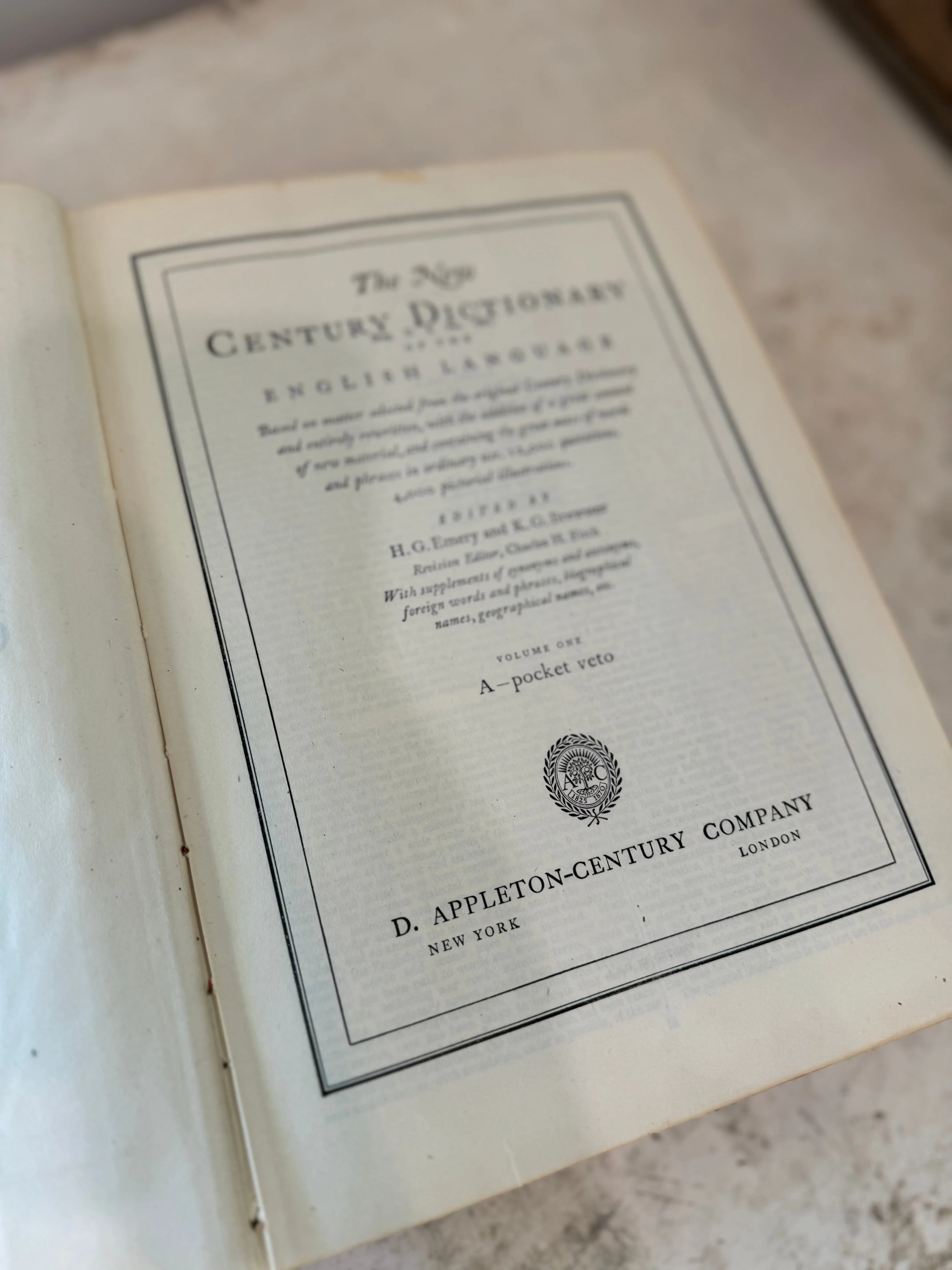 The New Century Dictionary