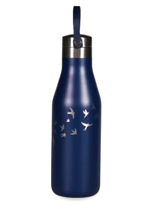 The Oxford Blue Swallows Bottle
