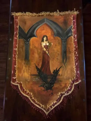 THE RED WITCH TAPESTRY