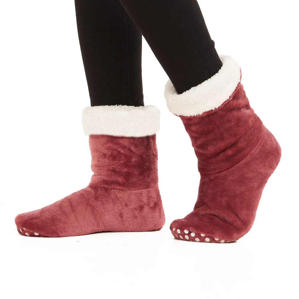 The Snugg Boot Dark cashmere