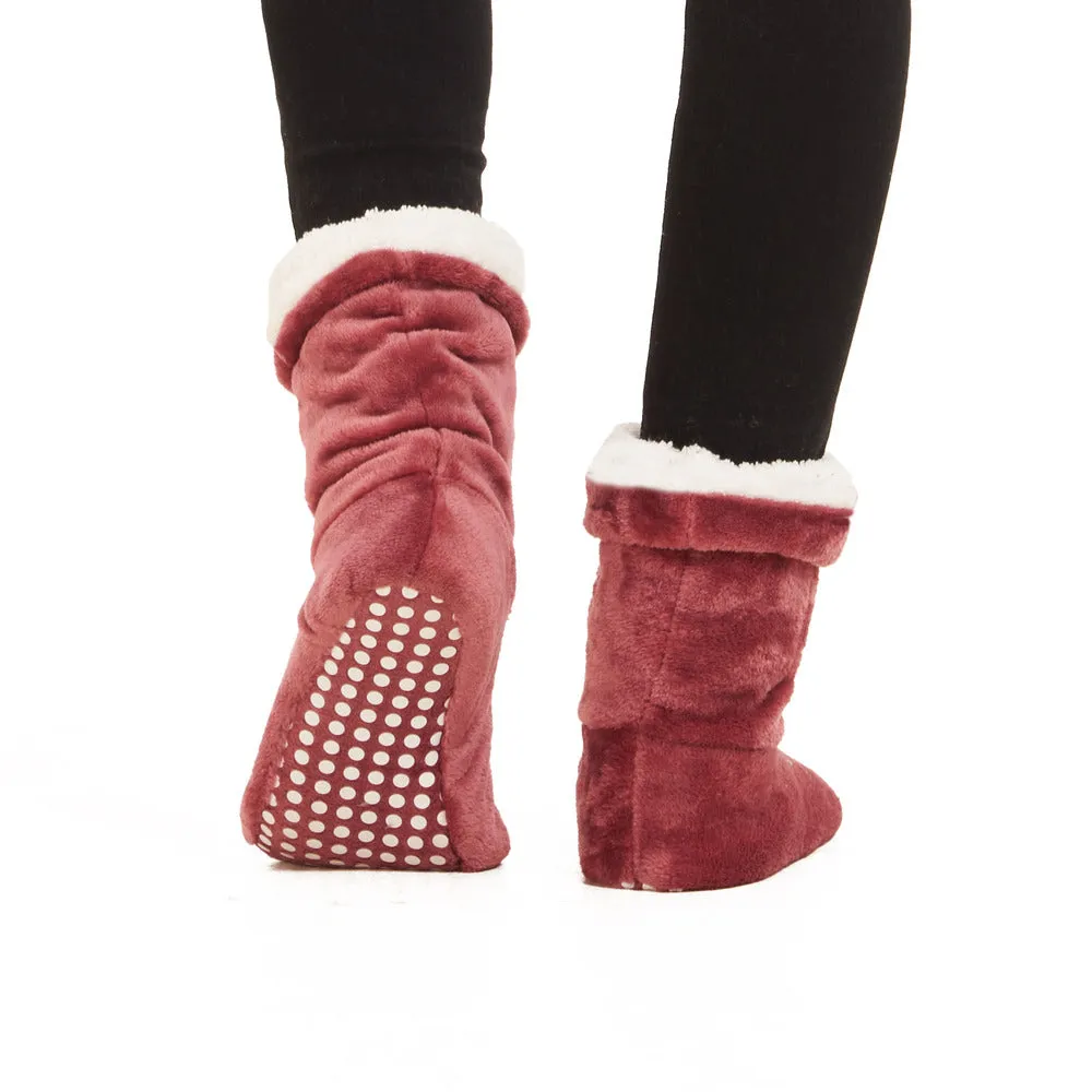 The Snugg Boot Dark cashmere