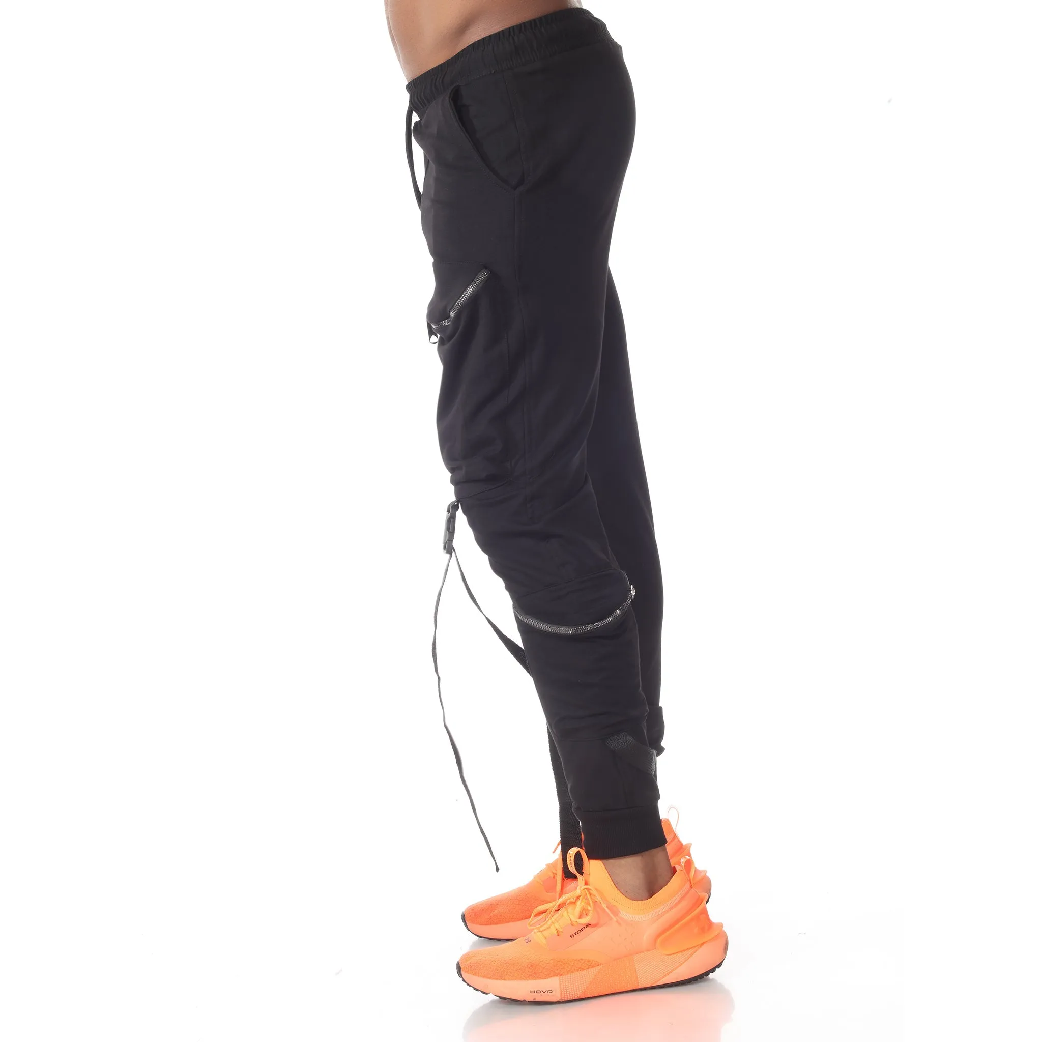 Theo Fashion Jogger With clips and zipper