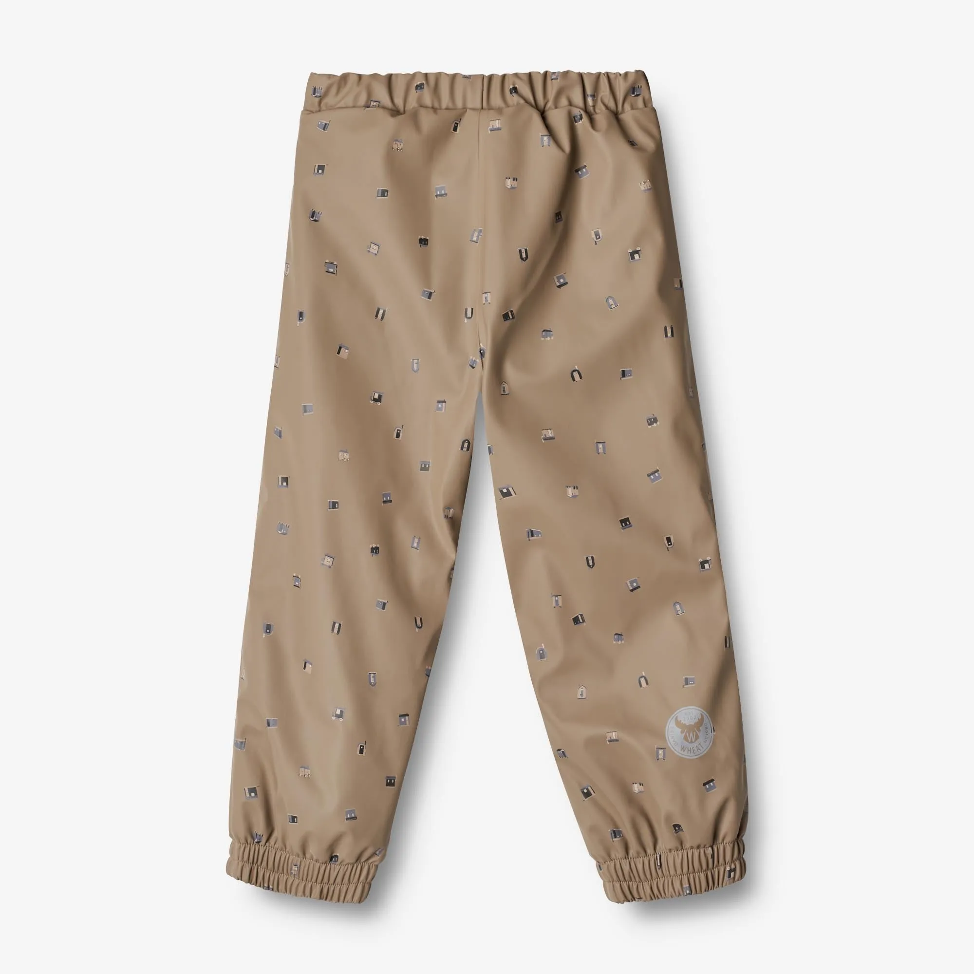 Thermo Rain Pants Um - dry grey houses