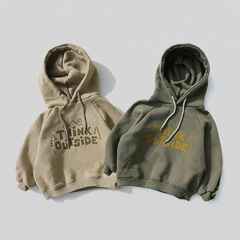 'Think Outside' Casual Hoodie