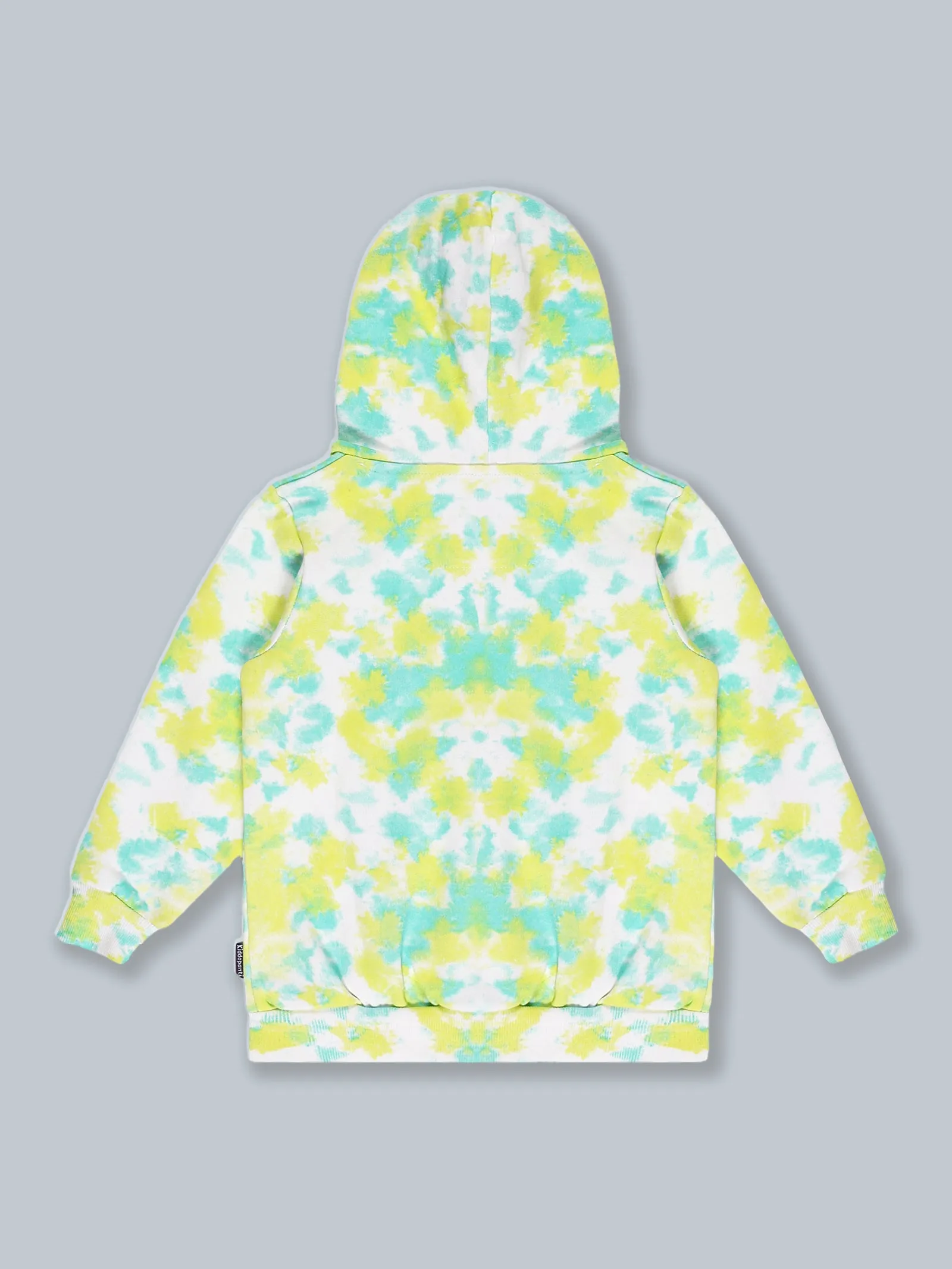 Tie & Dye Full Sleeve Hooded Sweatshirt
