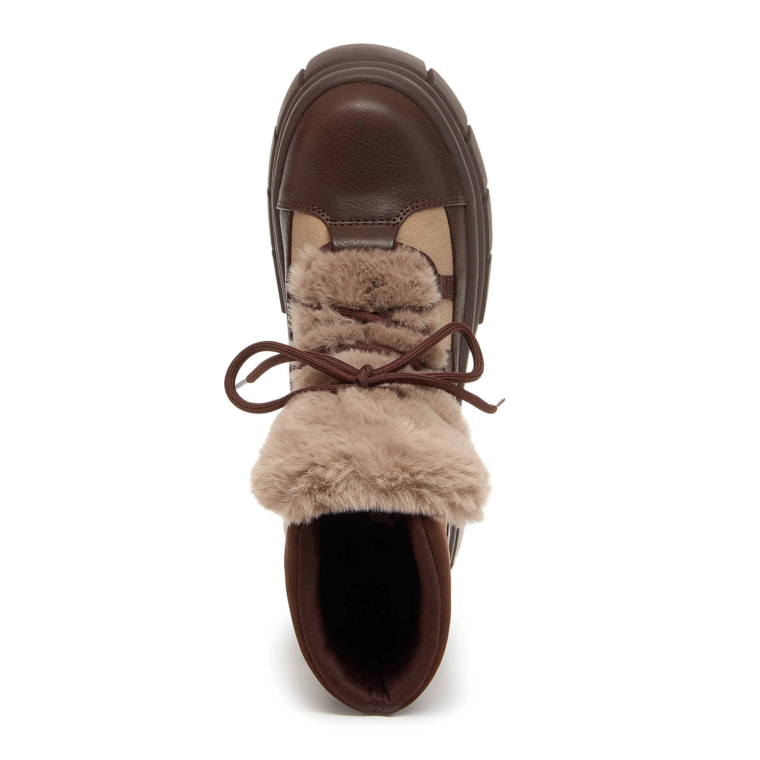 Tiger Taupe Chunky Boots