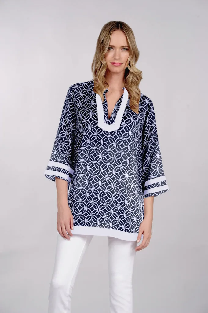 Tina 3/4 Sleeve Tunic - FINAL SALE