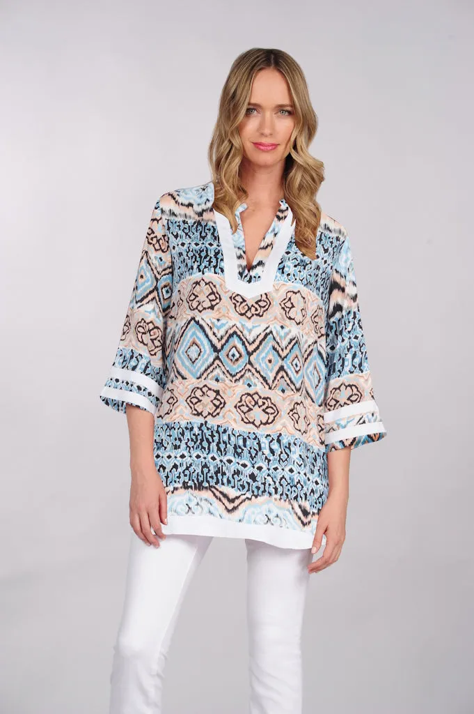 Tina 3/4 Sleeve Tunic - FINAL SALE