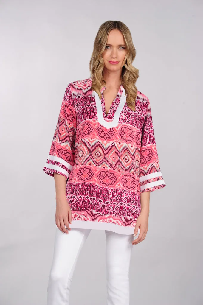 Tina 3/4 Sleeve Tunic - FINAL SALE