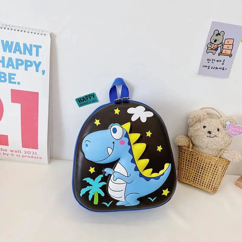 TinyGuard: The Unbreakable Companion - 3D Cartoon Design Hardshell Backpack for Toddlers
