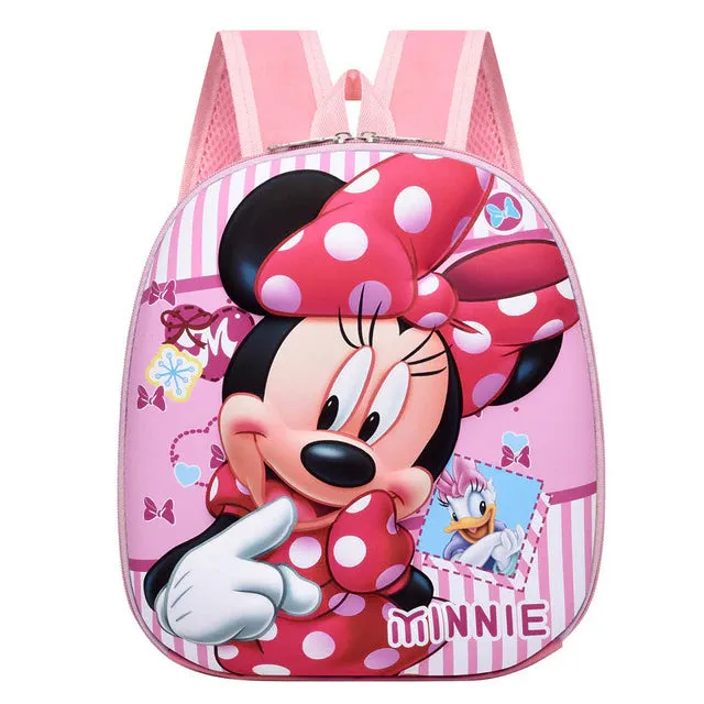 TinyGuard: The Unbreakable Companion - 3D Cartoon Design Hardshell Backpack for Toddlers