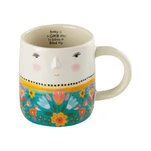 Today Is A Good Day Folk Lady Mug