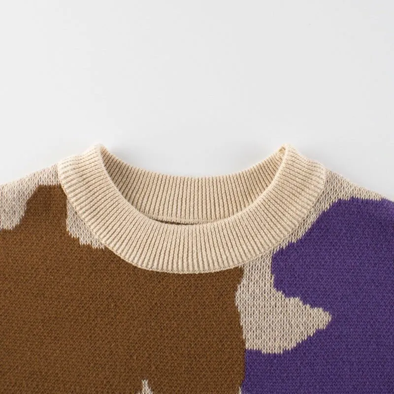 Toddler/Kid Boy's Long Sleeve Casual Winter Sweater