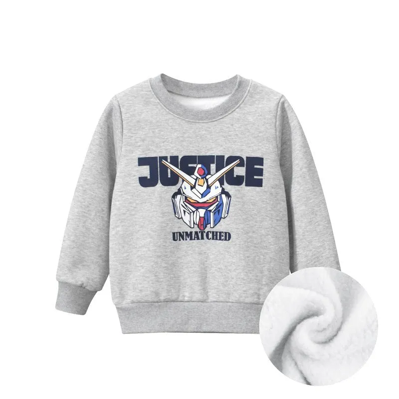 Toddler/Kid Boy's "Justice" Casual Sweatshirt (2 colors)