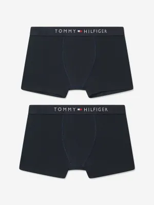 Tommy Hilfiger Boys Boxer Shorts Set (2 Pack) in Navy