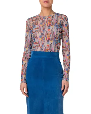 Top - Multi Print