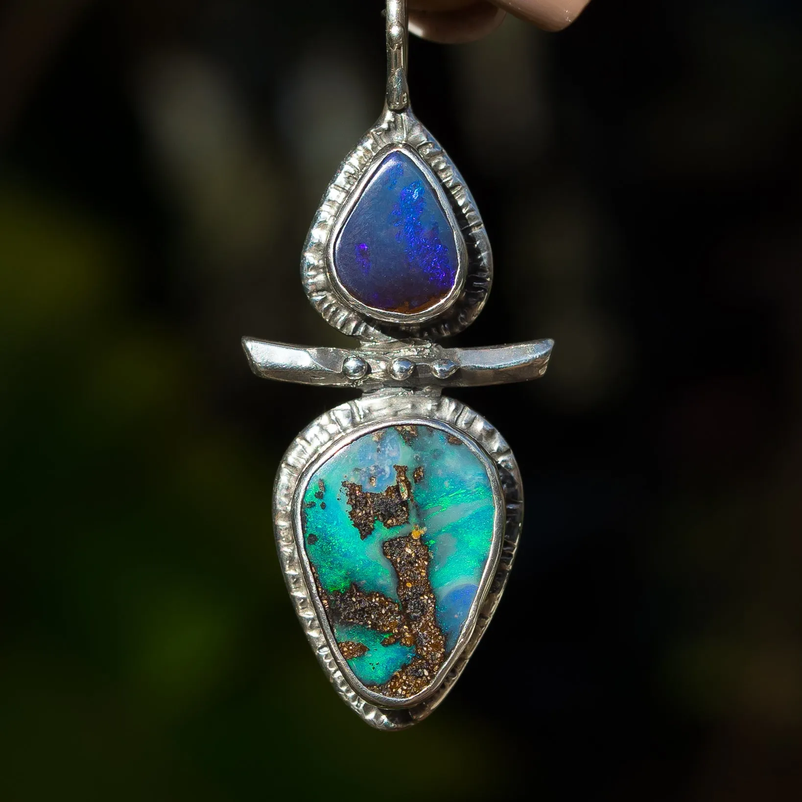 TOTEM Boulder Opal Pendant