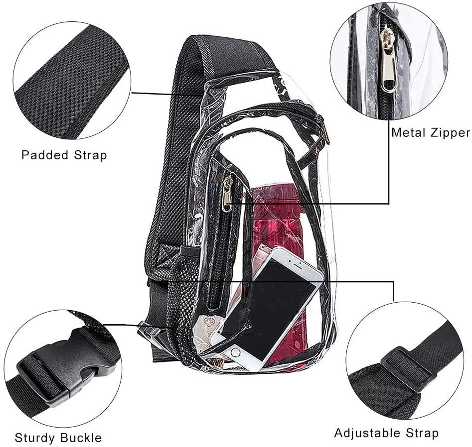 Transparent Casual Sling Bag