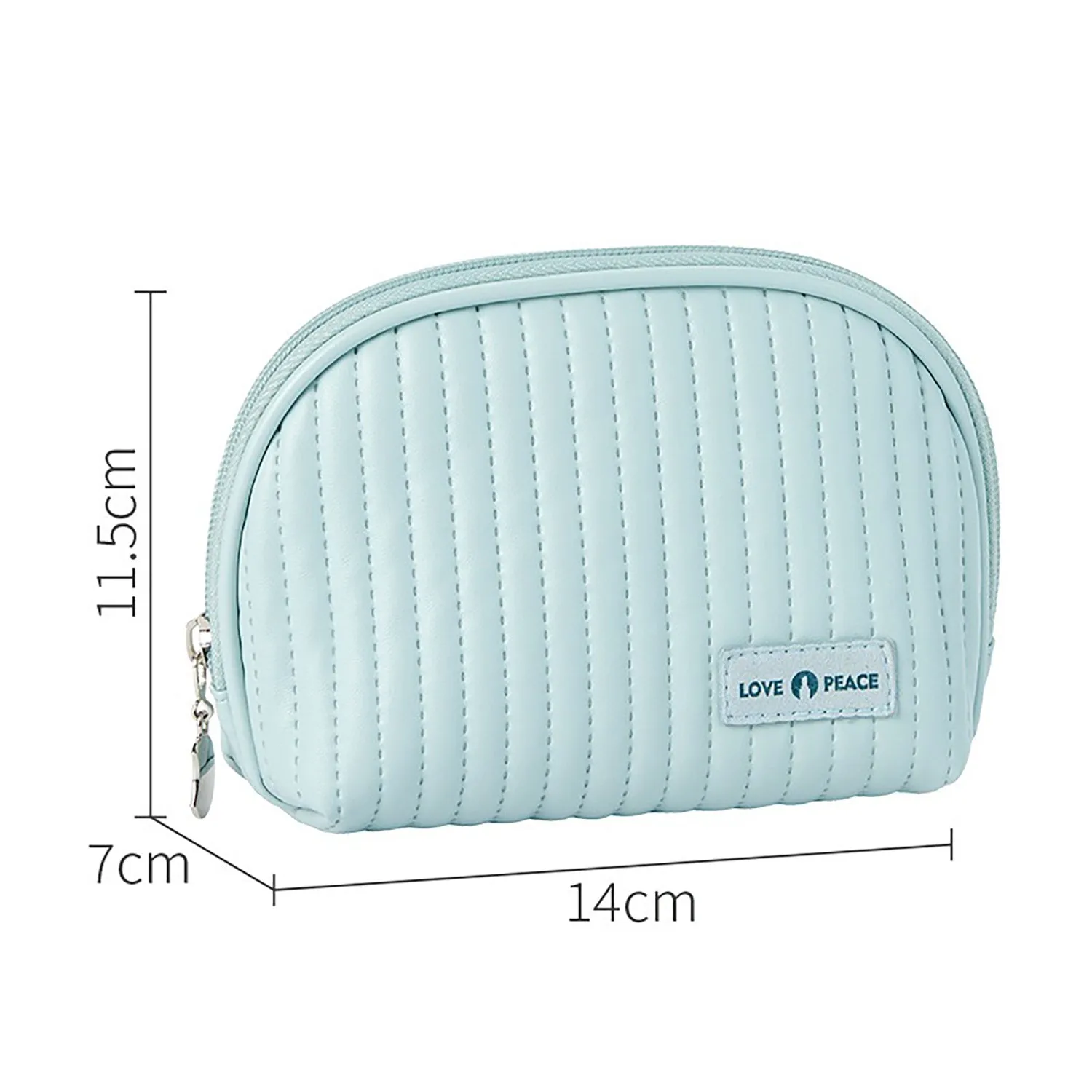Travel Organizer Pouch Set For Women Large Capacity/Portable/PU Leather Waterproof Cosmetic Bag