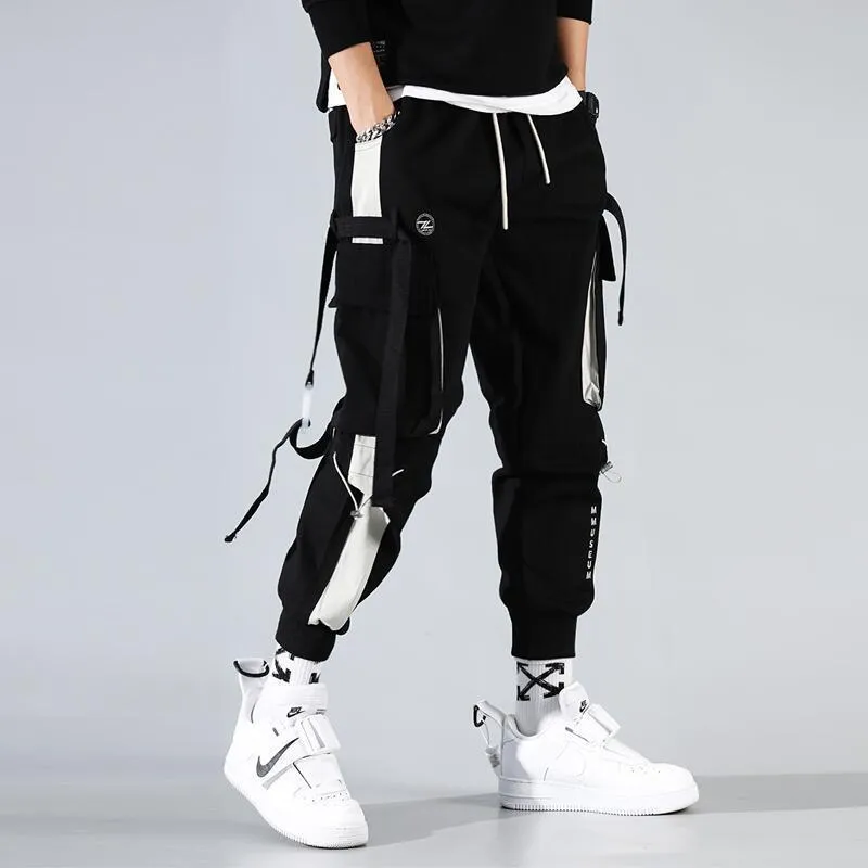 Trendy All-match Loose White Pants