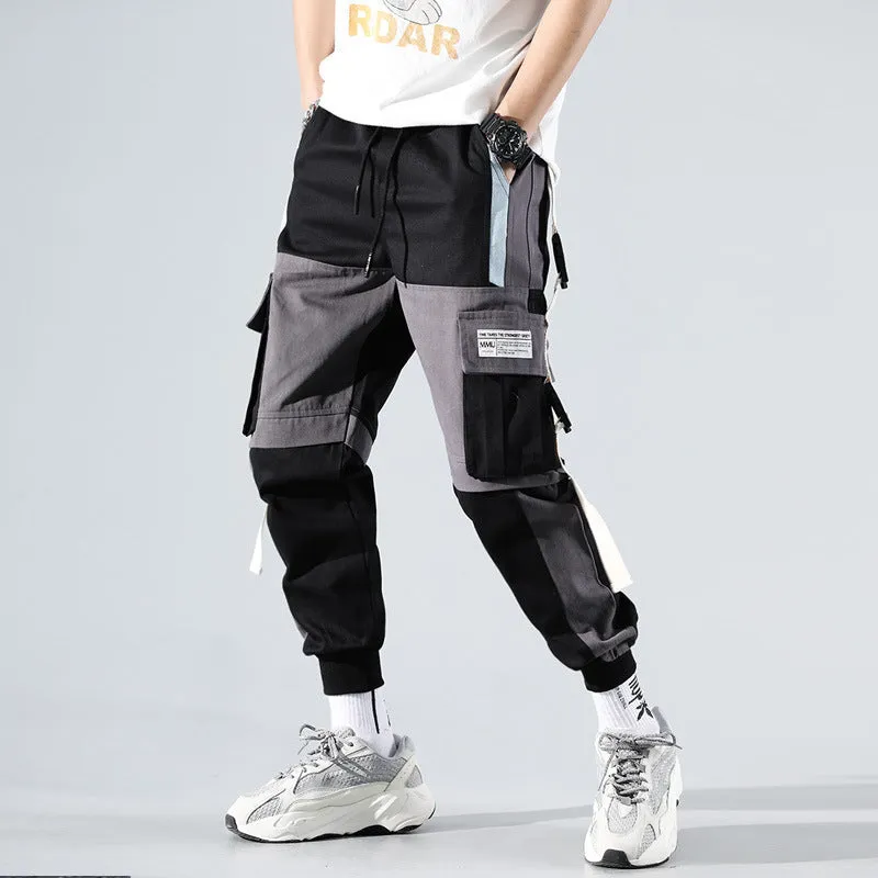 Trendy All-match Loose White Pants