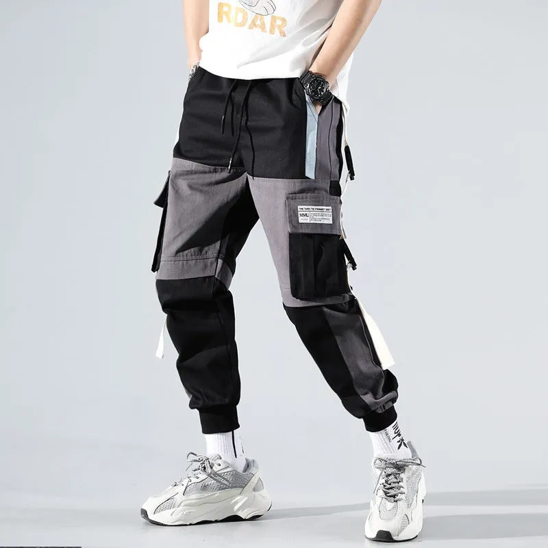Trendy All-match Loose White Pants