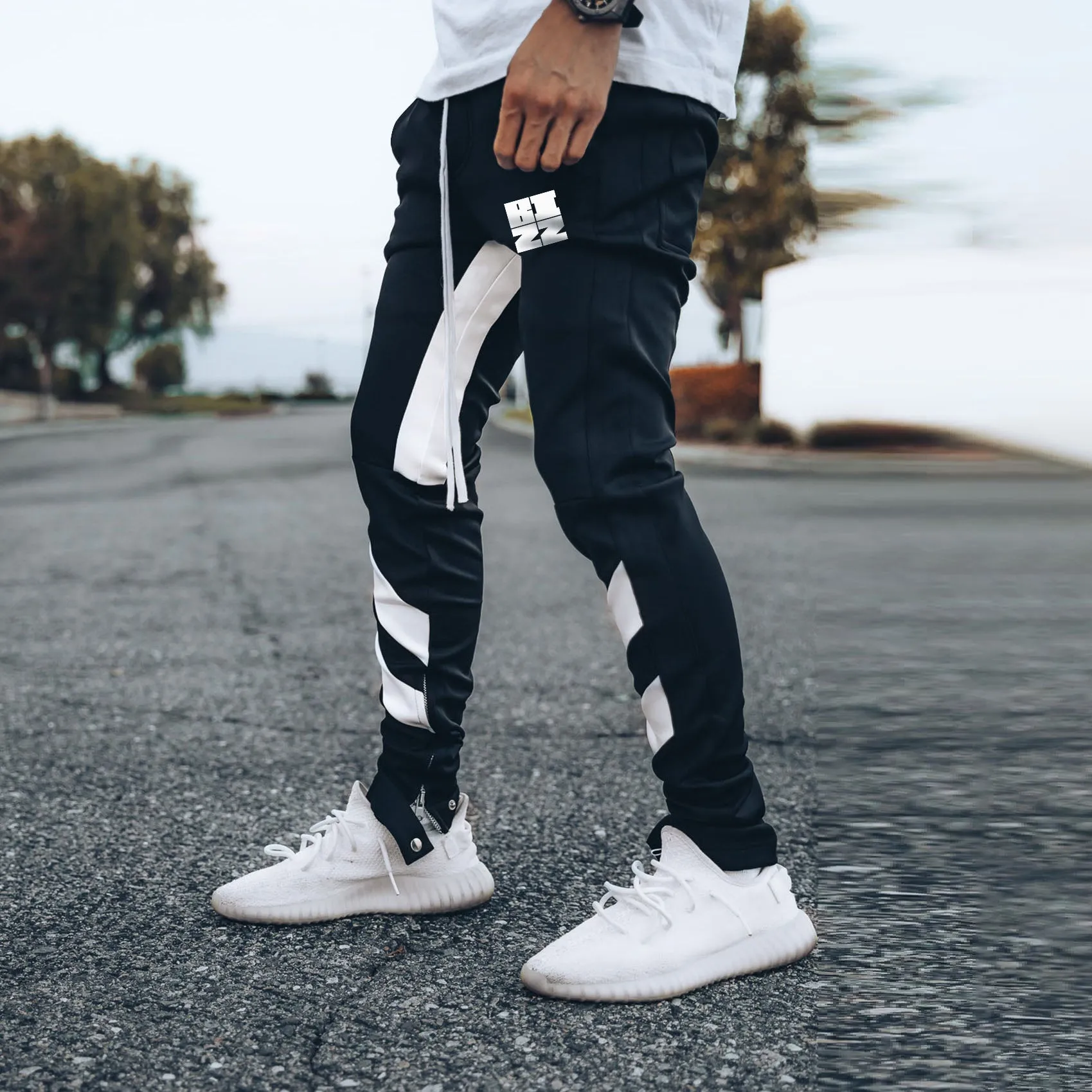 Trendy casual retro street sports trousers
