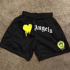 Trendy Retro Casual Street Mesh Shorts