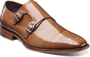 Trevor Cap Toe Monk Strap by Stacy Adams