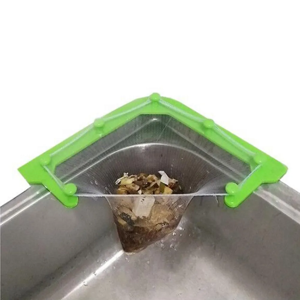 Triangle Tri-Holder Filter with 50 Pieces Mesh Bag and 1 Tape