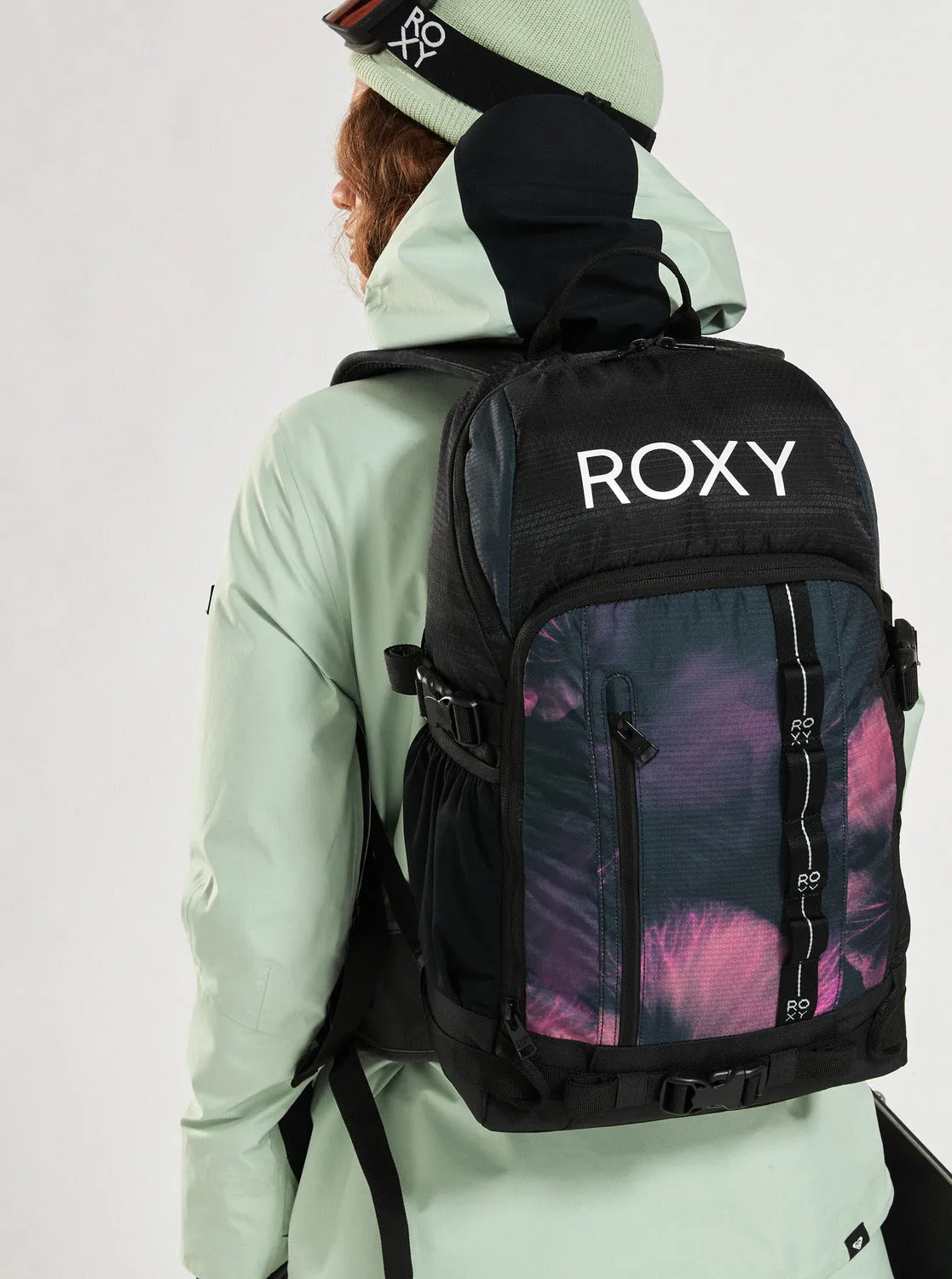 Tribute 23L Medium Snow Backpack - True Black Pansy Pansy