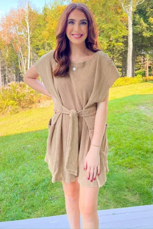 True Potential Romper - Mocha