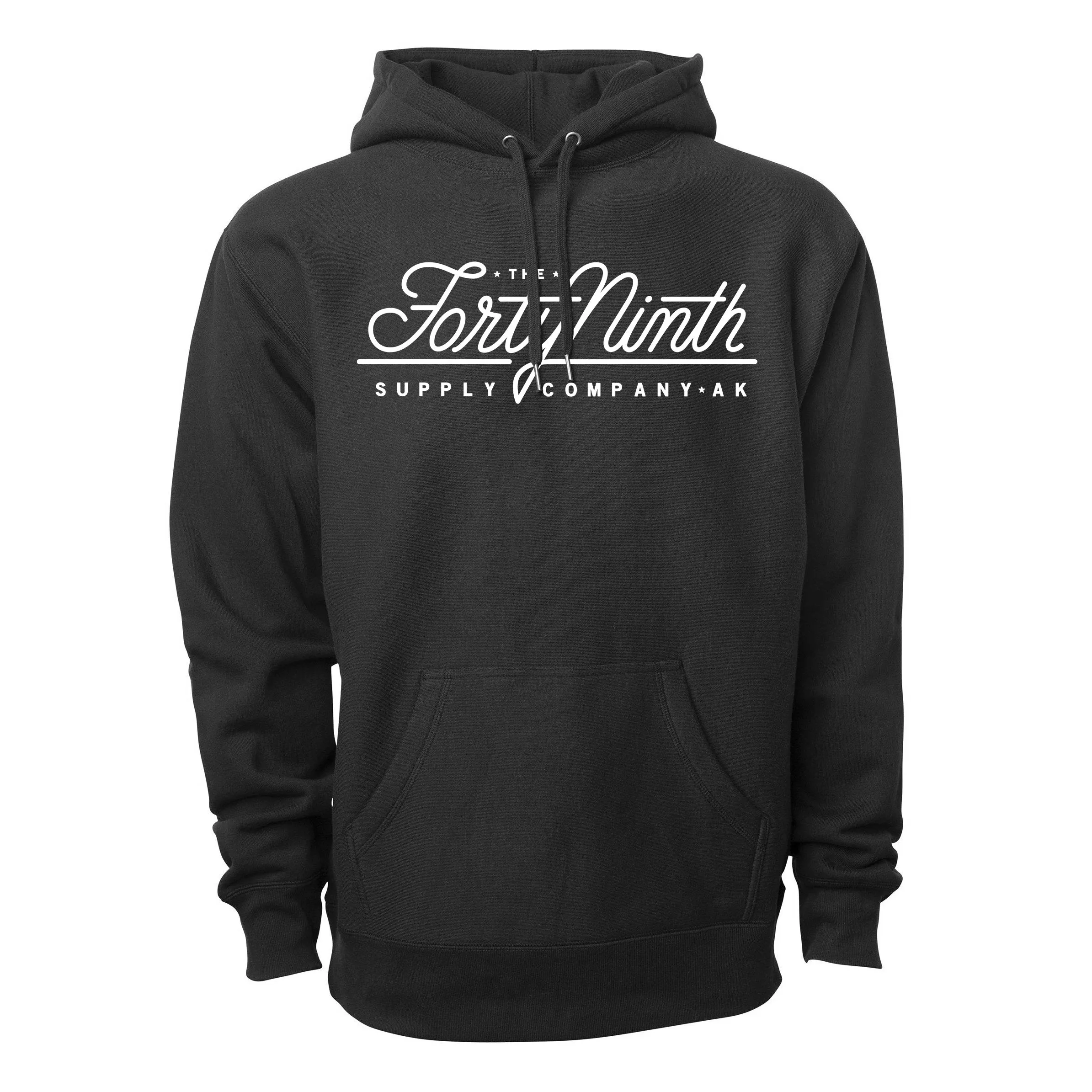 True Premium Black Hoodie