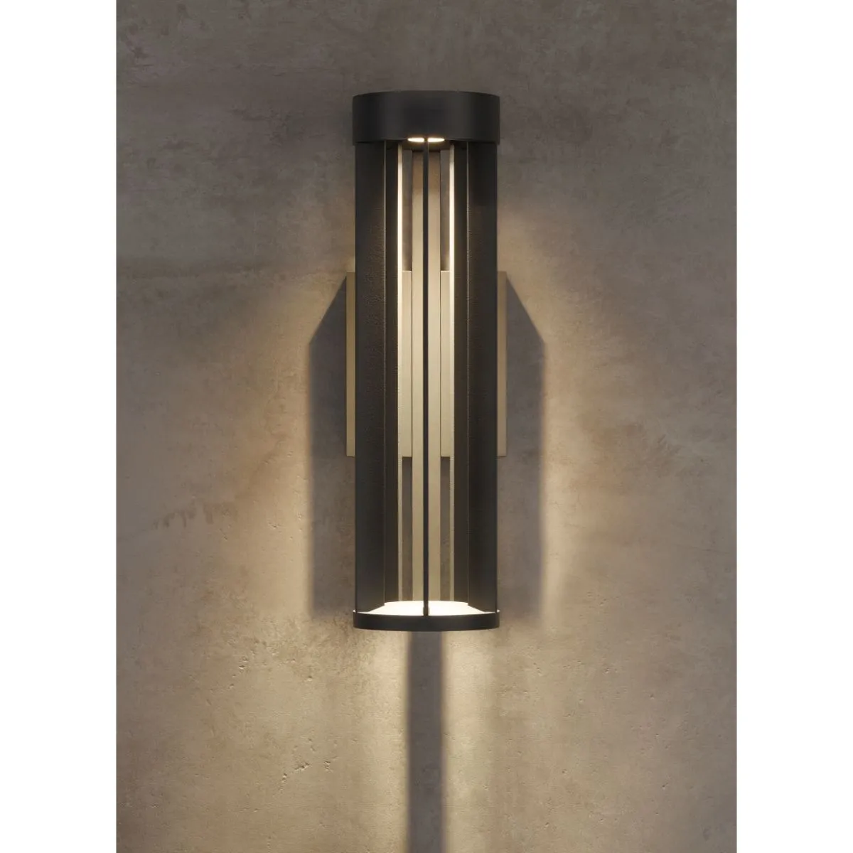 Turbo 18 In. LED Outdoor Wall Sconce 4000K Surge Protection Bronze Finish