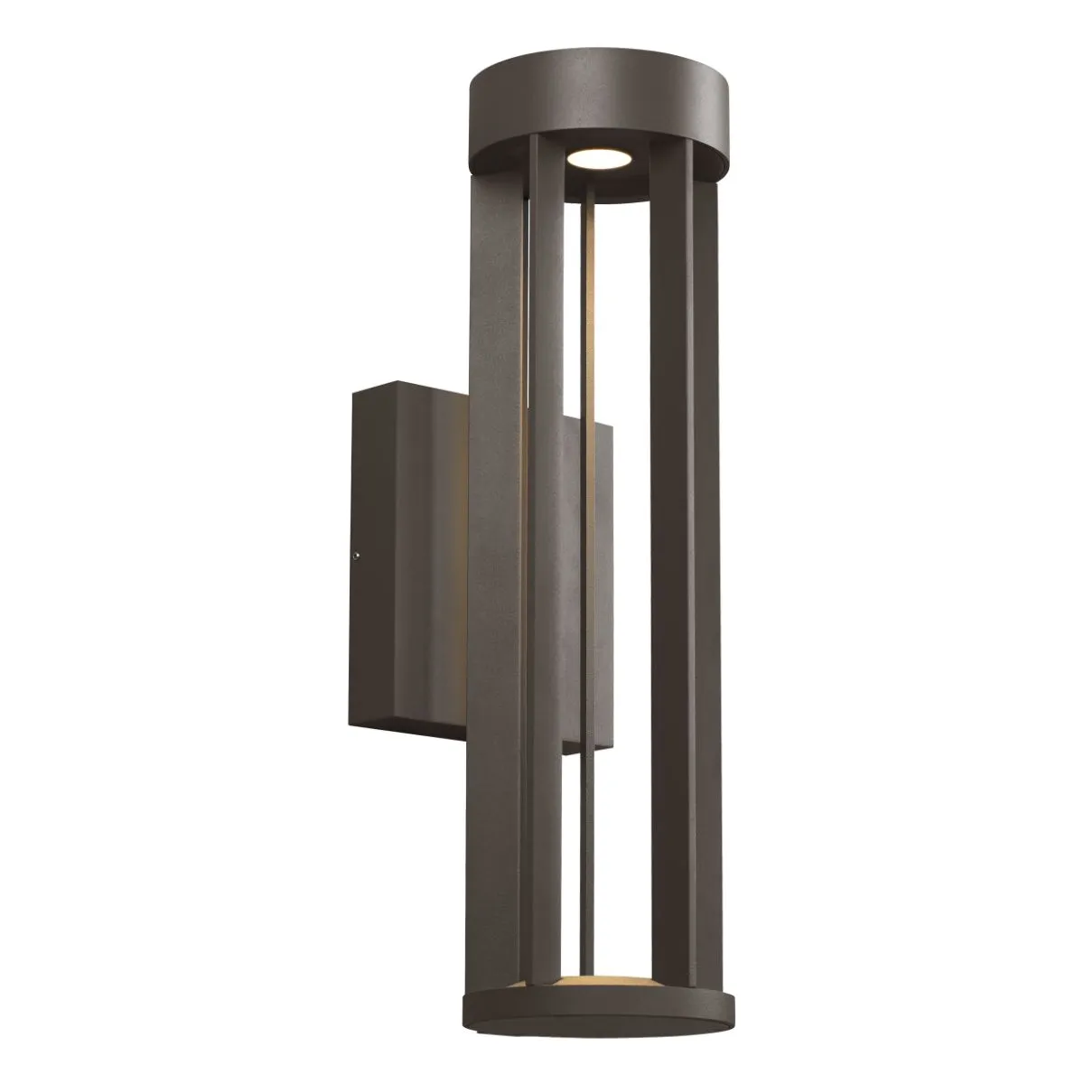 Turbo 18 In. LED Outdoor Wall Sconce 4000K Surge Protection Bronze Finish