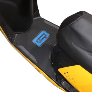TVS IQUBE Designer Floor Mat | Custom-Fit Non-Slip Scooter Floor Mat - Durable, Weather-Resistant Protection