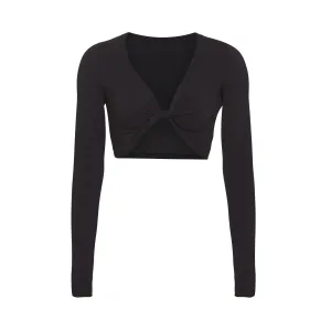 TWIST LONG SLEEVE TOP | SOOT