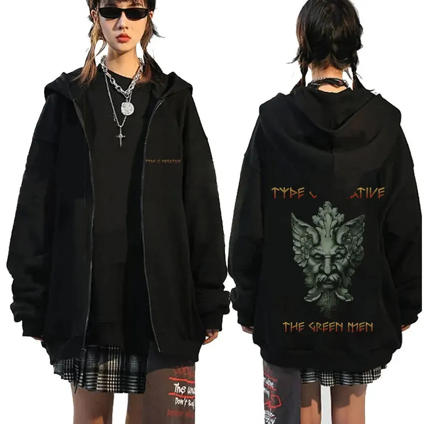 Type O Negative Suspended in Dusk Essential Zipper Hoodie – Dark, Moody, and Unforgettable