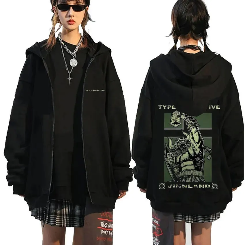 Type O Negative Suspended in Dusk Essential Zipper Hoodie – Dark, Moody, and Unforgettable
