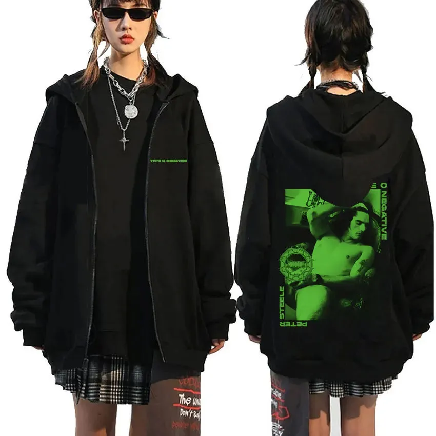 Type O Negative Suspended in Dusk Essential Zipper Hoodie – Dark, Moody, and Unforgettable