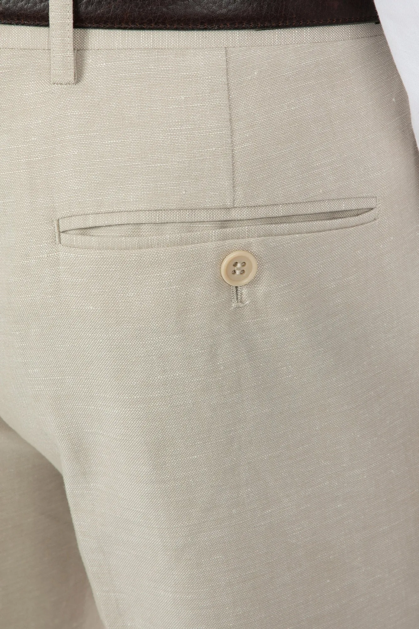 Uberstone Louie Linen Sand Suit Set