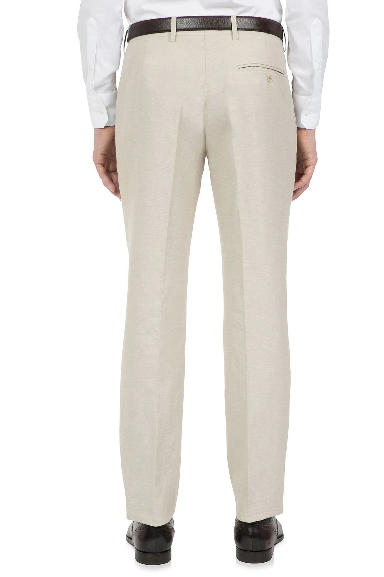 Uberstone Louie Linen Sand Suit Set