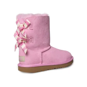 UGG Bailey Bow II Striped LPG Boots - Kids