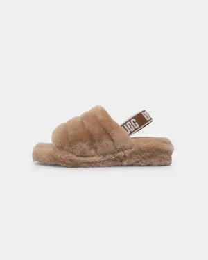 Ugg Boots Women's Fluff Yeah Slide Chestnut