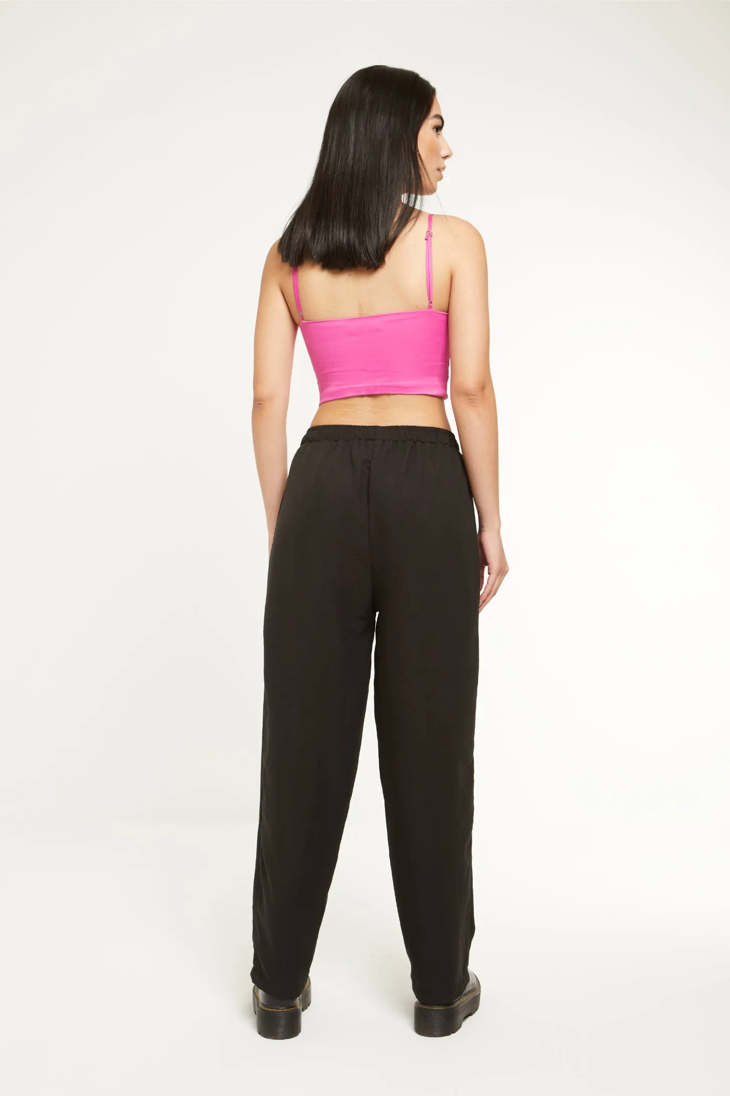 ULTIMATE WIDE LEG PANTS - BLACK