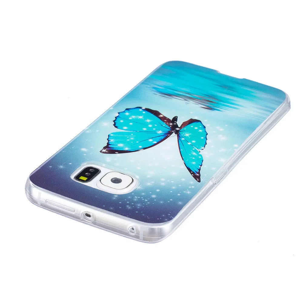 Ultra Thin Slim  Luminous Cover For Samsung Galaxy
