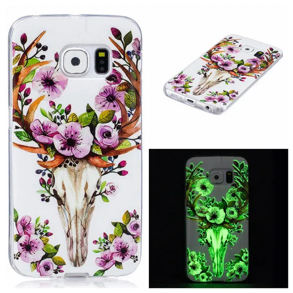 Ultra Thin Slim  Luminous Cover For Samsung Galaxy