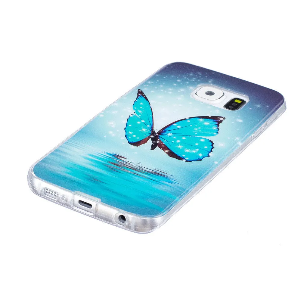 Ultra Thin Slim  Luminous Cover For Samsung Galaxy