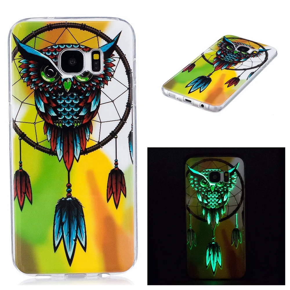 Ultra Thin Slim  Luminous Cover For Samsung Galaxy