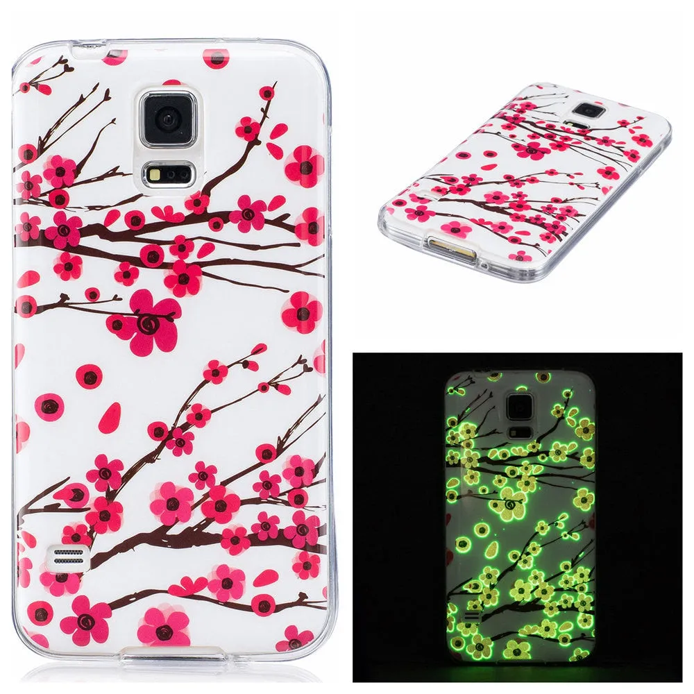 Ultra Thin Slim  Luminous Cover For Samsung Galaxy